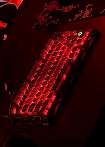 Çok Renkli Işıklı Mekanik Klavye - Görsel 2