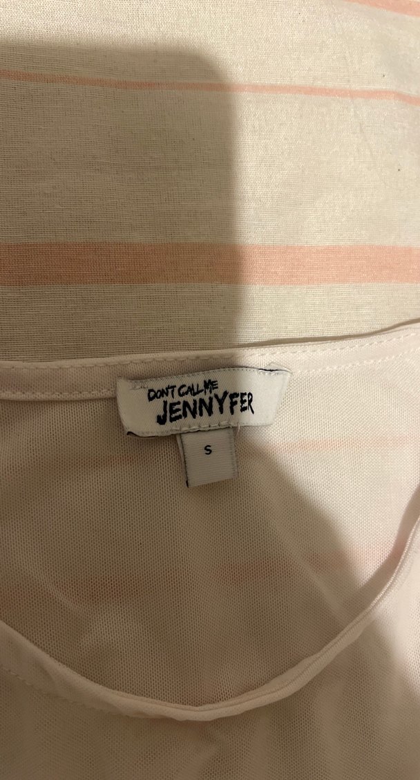 Beyaz V Yaka Kolsuz Keten Atlet - Görsel 3