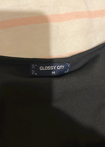 Siyah Kısa Kollu Hamile Tişört - Görsel 2