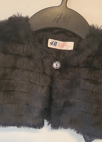 H&M 3/4 kürk ceket - Görsel 2