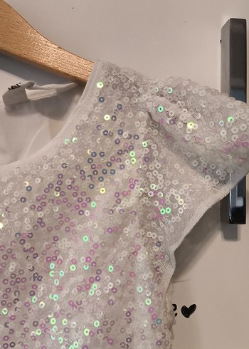 H&M 7/8 Payetli 1kere giyildi - Görsel 5