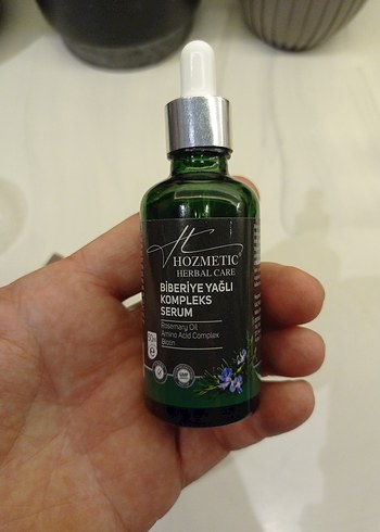 Biberiye Yağlı Saç Bakım Serumu - Görsel 4