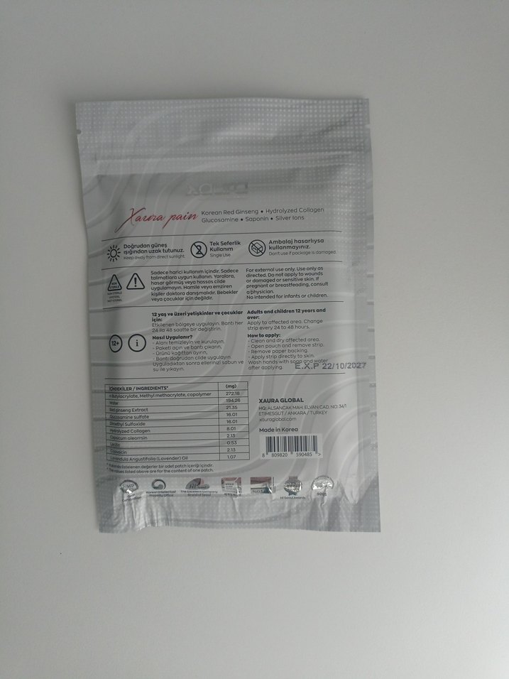 Xaura Pain Ağrı Bandı - Görsel 3