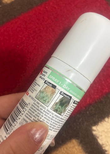 L'Oréal Colorista Saç Spreyi boyası açık yeşil - Görsel 2