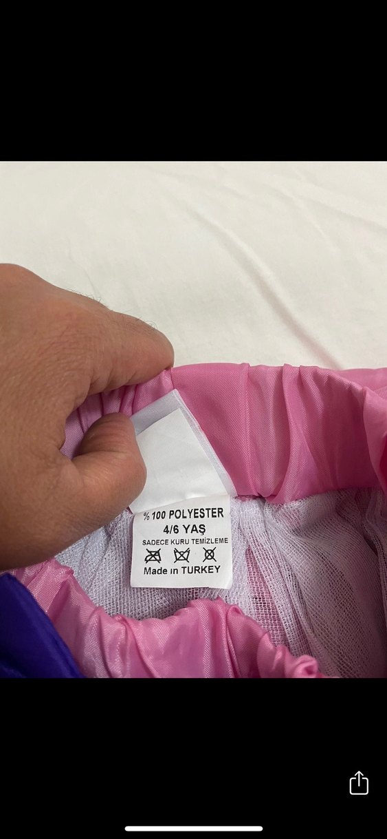 Kız Çocuk Pembe Pop Kültür Bolero - Görsel 2