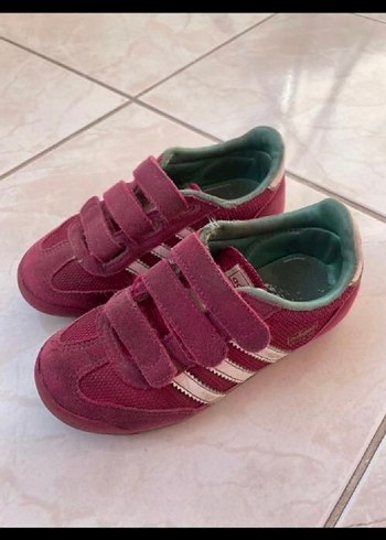 Kız Çocuk Pembe Cırtcırtlı Spor Ayakkabı - Görsel 3