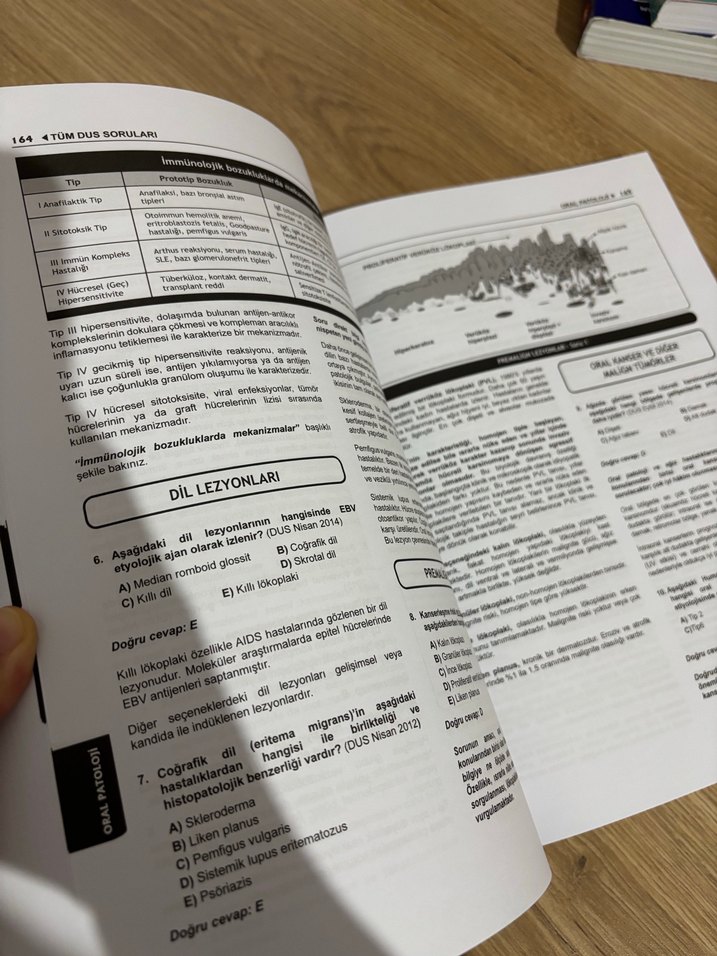 DUS Akademi Tüm DUS Soruları 2. Baskı 2018 - Görsel 2