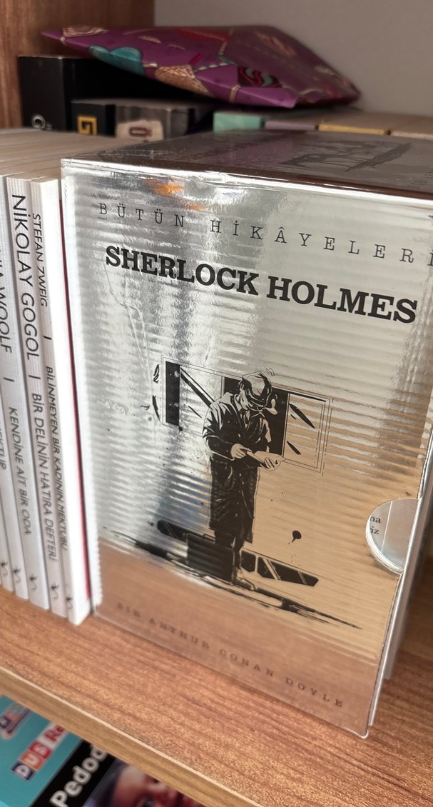 Sherlock Holmes Bütün Hikayeleri 5 Cilt Set - Görsel 2
