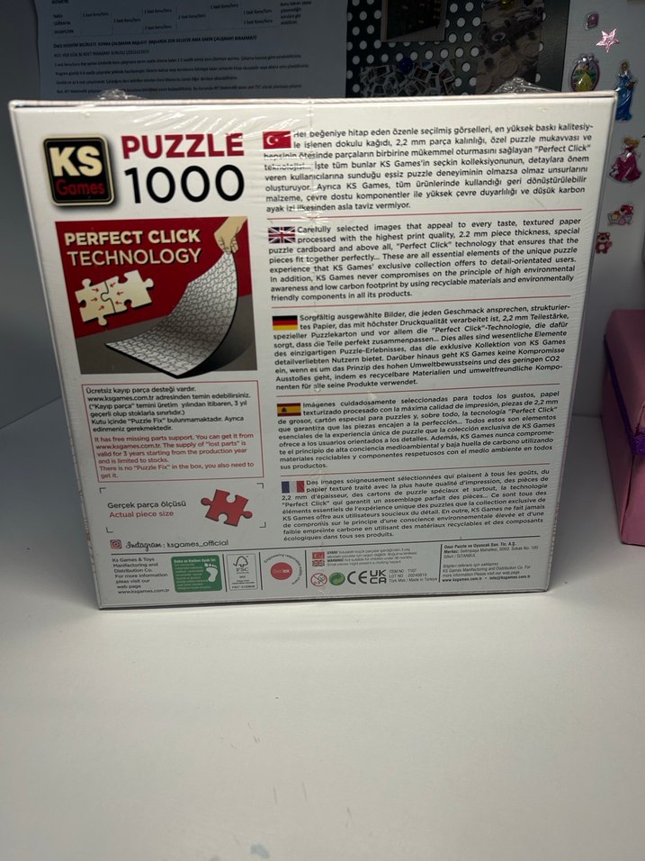 1000 Parça Tulip Farm Puzzle - Abraham Hunter - Görsel 2