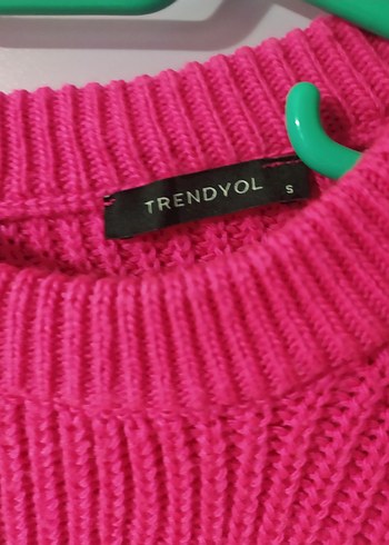Pembe Triko Kadın Kazak - Görsel 3