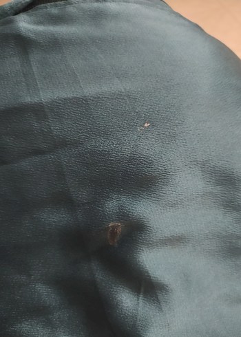 Haki yeşili Uzun Drapeli Kadın Elbise - Görsel 4