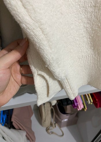 Lcw kadın uzun yumoş kazak - Görsel 4