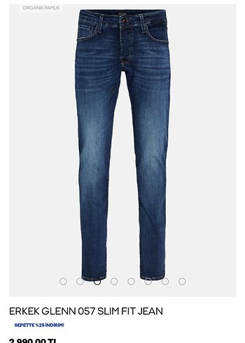 Jack & jones erkek kot slim  pantolon - Görsel 8