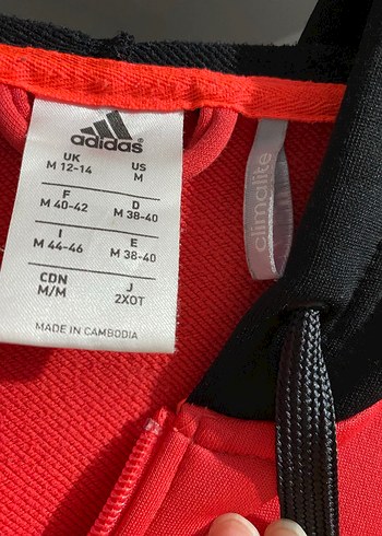Orjinal Adidas Kapüşonlu spor Ceket eşofman altı da var sayfamda - Görsel 6