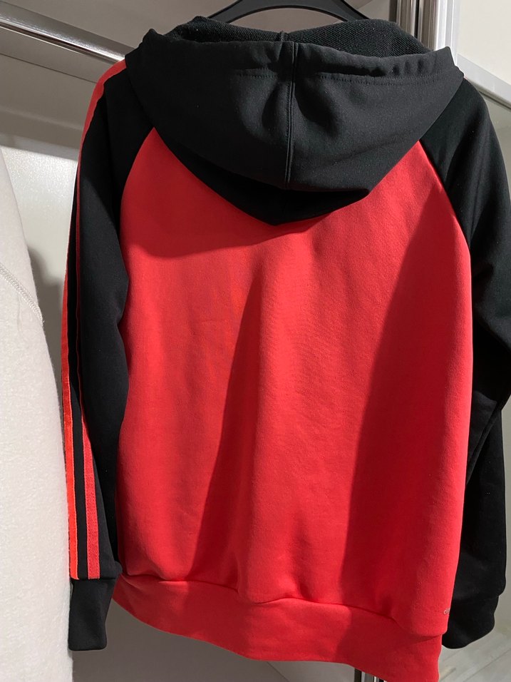 Orjinal Adidas Kapüşonlu spor Ceket eşofman altı da var sayfamda - Görsel 2