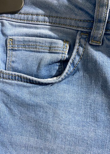 Lcw Denim kesik paça detaylı Kadın Skinny Jean - Görsel 3