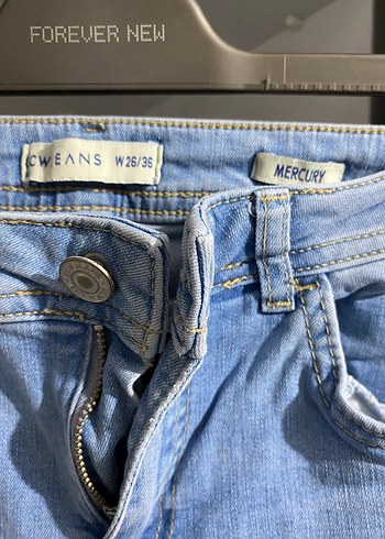 Lcw Denim kesik paça detaylı Kadın Skinny Jean - Görsel 5