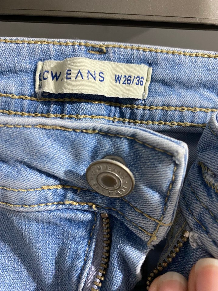 Lcw Denim kesik paça detaylı Kadın Skinny Jean - Görsel 4