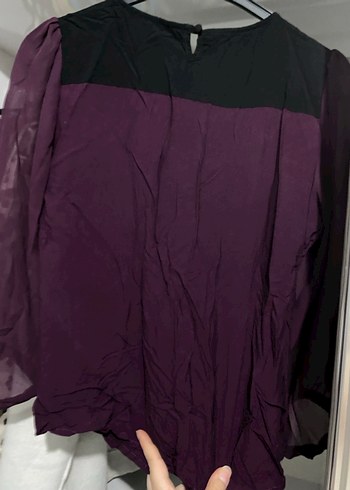 Lcw Mürdüm Şifon Kollu Bluz - Görsel 2