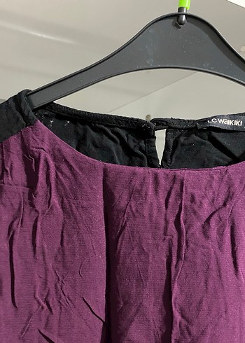 Lcw Mürdüm Şifon Kollu Bluz - Görsel 3