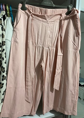 Lcw Pembe Midi Kadın Pantolon - Görsel 2