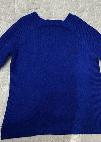 Koton Mavi Triko Kadın Kazak - Görsel 2