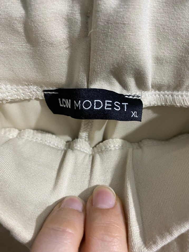 Lcw Modest Bej Kadın Pantolon - Görsel 3