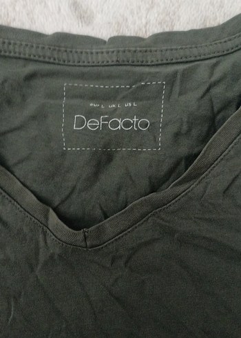 Gri Kısa Kollu Erkek Keten Tişört - Görsel 2