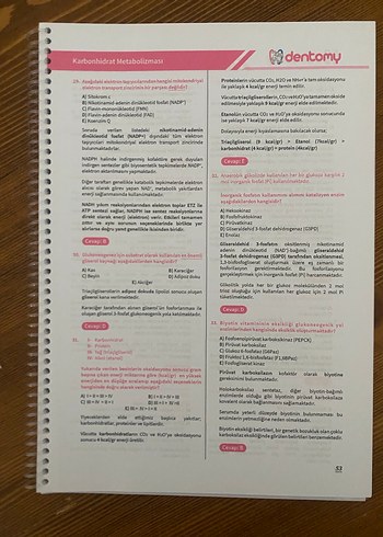 Dentomy Klinik Branş DUS Soru Kitapları Seti 2026 - Görsel 3