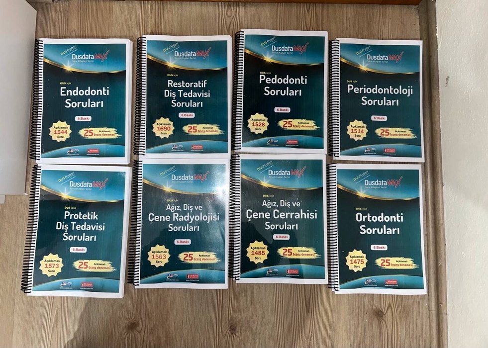 DusdataMAX Klinik Bilimler Soru Kitapları Seti - Görsel 2