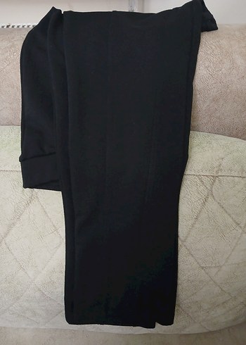 Siyah, Dar Kesim Tayt Pantolon - Görsel 3