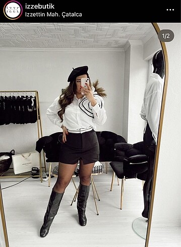 Zara Gül Detaylı Gömlek