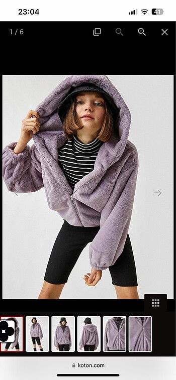 Zara Muadili Peluş Mont