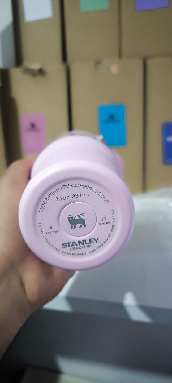 Pastel Pembe Stanley Termos Şişe 887 ml - Görsel 2