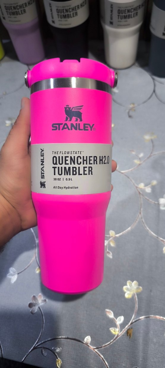 Renkli Stanley Quencher H2O Termos Bardak - Görsel 3