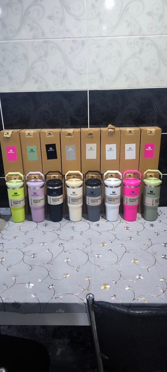 Stanley Quencher H2O Çocuk Termosu - Haki - Görsel 4