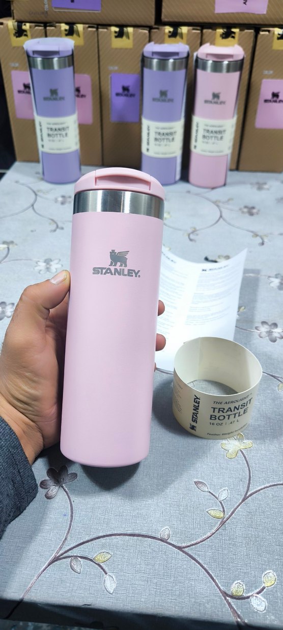 Stanley Pastel Pembe Çocuk Termos Şişesi 0.47 L - Görsel 2