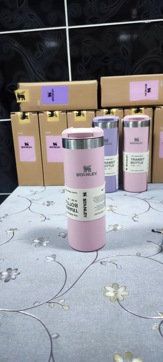 Stanley Pastel Pembe Çocuk Termos Şişesi 0.47 L - Görsel 3