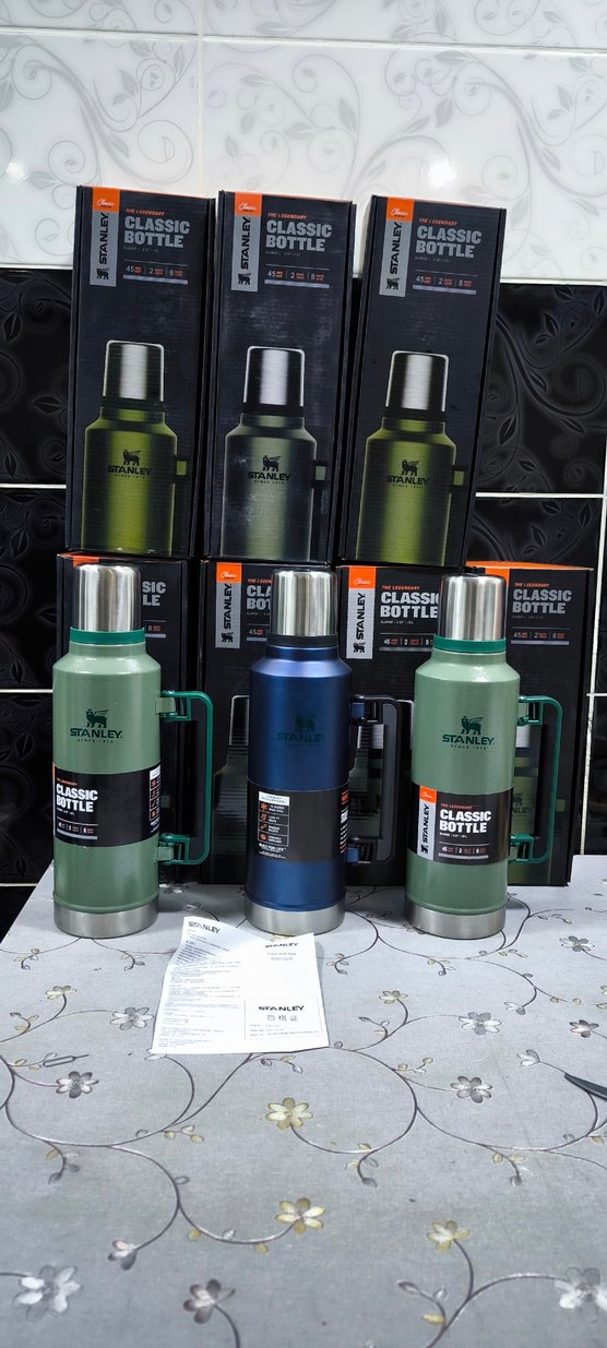 Stanley Mavi Klasik Termos Şişe - Görsel 3