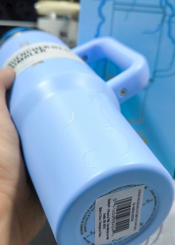 Stanley marka Pastel Renkli Büyük Kulplu Termos Bardak - Görsel 4