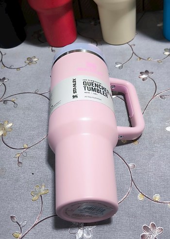 Pembe Pastel Stanley Quencher Tumbler Bardak - Görsel 4