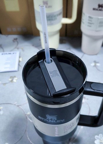 Stanley Siyah Termos Kupa 1 L - Görsel 3