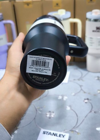 Stanley Siyah Termos Kupa 1 L - Görsel 4