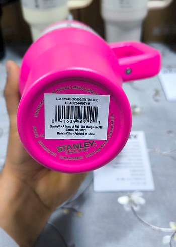 Renkli Pembe Stanley Quencher Termos Bardak - Görsel 4