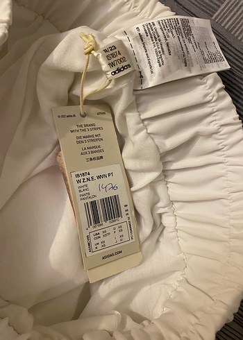 Kadın Beyaz Rahat Kesim Outdoor Eşofman Altı - Görsel 5