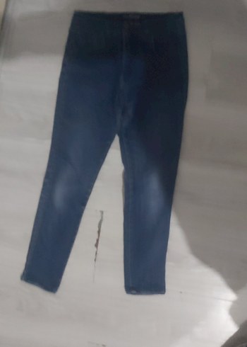 Siyah Elastik Midi Kadın Tayt - Görsel 2