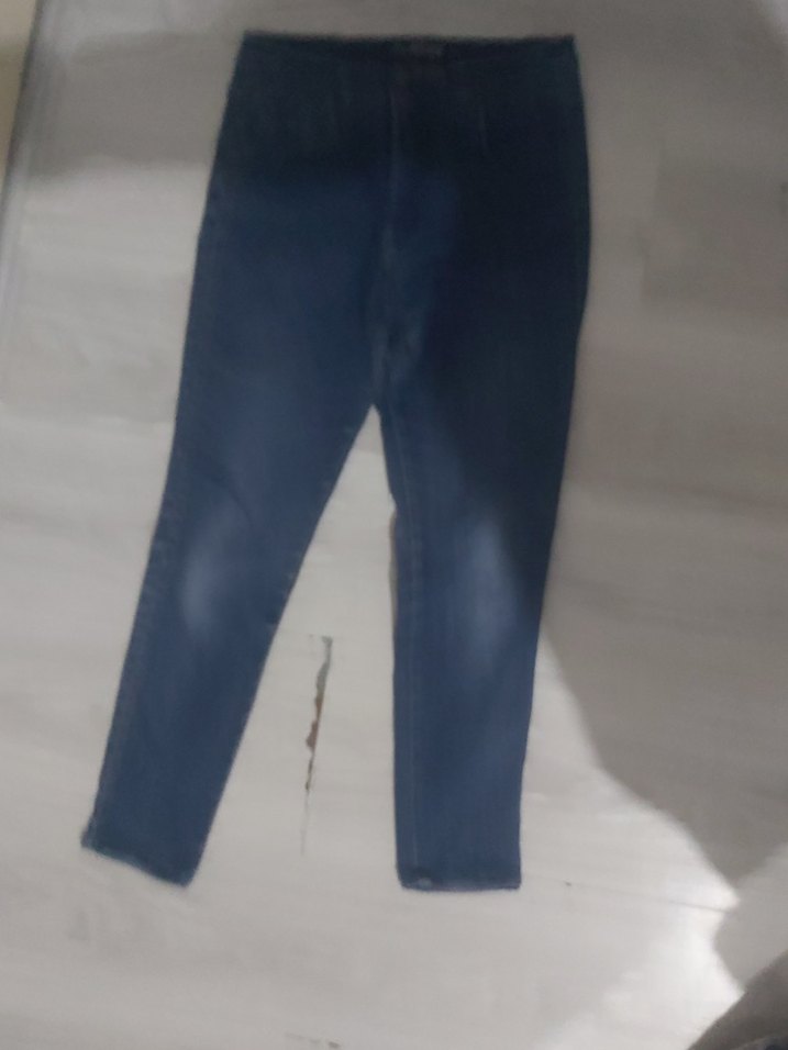 Siyah Elastik Midi Kadın Tayt - Görsel 2