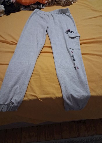 Gri Kadın Rahat Kesim Sweatpants - Görsel 2