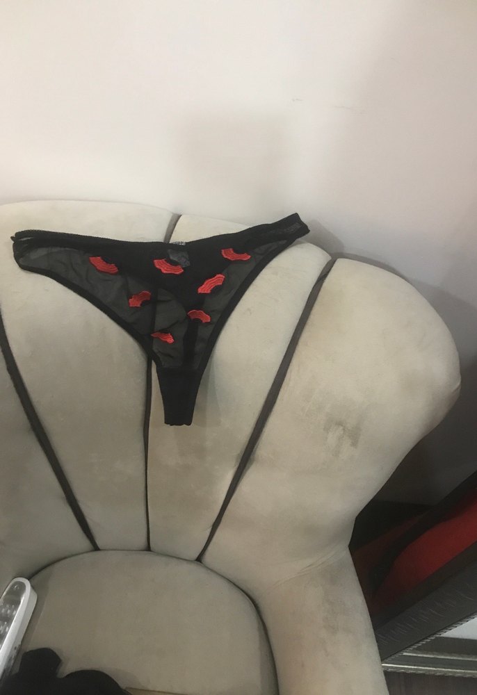 Siyah Transparan Kadın Tanga - Görsel 2