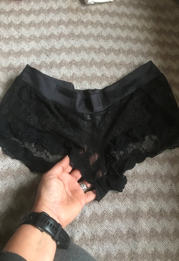 Dantel Detaylı Siyah Gotik Tül çamaşır - Görsel 2